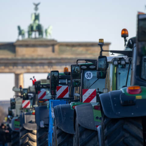 A NAK kiáll a német gazdák mellett